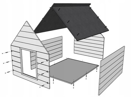 Buda dla Psa Ocieplana Legowisko Rozm. L 101 x 69 na Arena.pl