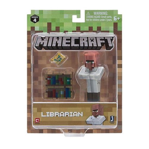 Figurka Librarian Bibliotekarz Minecraft na Arena.pl