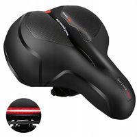 WYGODNE SIODEŁKO ROWEROWE PIANKA WYSOKO ELASTYCZNA