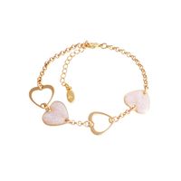 bransoletka z sercami (b22/zim/12/eau)