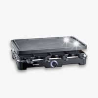 SEVERIN RG9670 czarny 1400 W raclette grill elektryczny