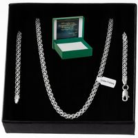 SREBRNY ŁAŃCUSZEK BISMARK 50cm3mm 925 PREZENT DLA FACETA CHŁOPAKA MĘŻA TATY