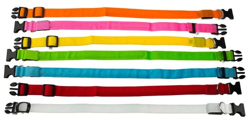 Obroża z diodami LED max 59cm biały - L na Arena.pl
