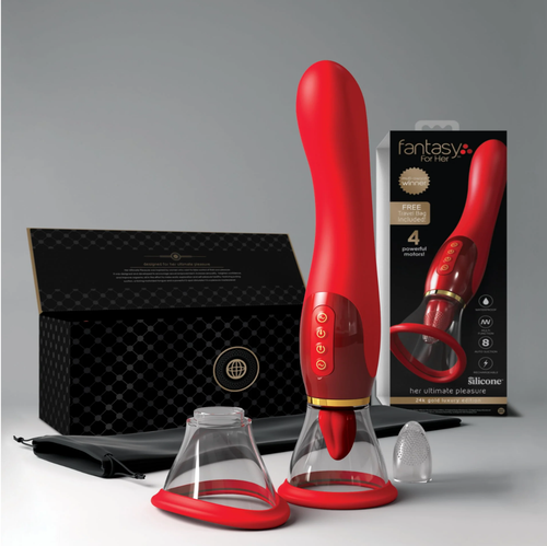 Wibrator Pipedream Her Ulitmate Pleasure Holiday Version Red na Arena.pl