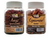 Zestaw: Anyż Gwiazdki 120g i Cynamon laski 120g