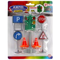 Znaki drogowe święcące zestaw