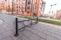 STOJAK ROWEROWY 10-STANOWISK ŁÓDZKI