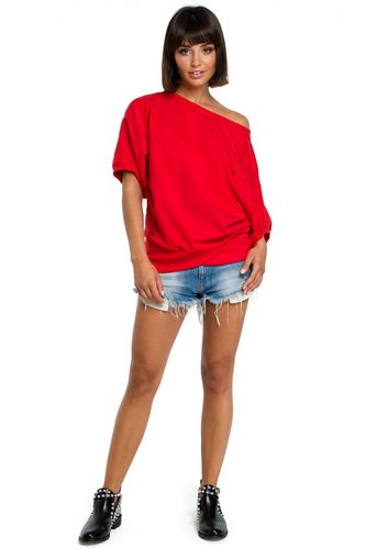 Bluza Damska Model B079 Red - BE Czerwony S/M na Arena.pl