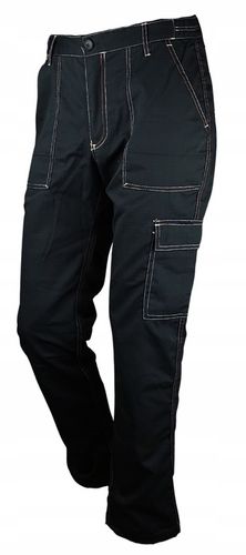 Spodnie ROBOCZE męskie BHP MOCNE ochronne WZMACNIANE RIP-STOP na rozdarcia na Arena.pl