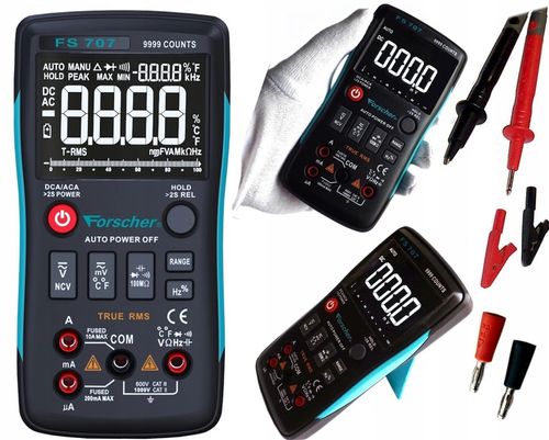 Miernik Uniwersalny True Rms Automat FORSCHER 707 na Arena.pl
