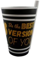 KUBEK ZE SŁOMKĄ DO NAPOJÓW DLA DZIECI 500 ML