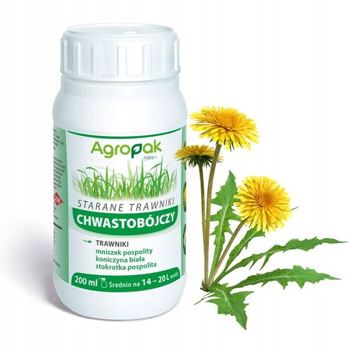 STARANE TRAWNIKI środek oprysk na chwasty w trawie trawniku 200ml NA 666m2 na Arena.pl