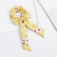 gumka do włosów apaszka krótka żółta pin up gum36wz5