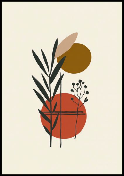 Plakat 70x100cm Kontrast w Botanice zdjęcie 2