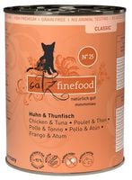 Catz Finefood Classic N.25 Kurczak I Tuńczyk Puszka 400G