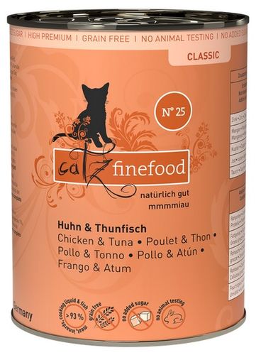 Catz Finefood Classic N.25 Kurczak I Tuńczyk Puszka 400G na Arena.pl