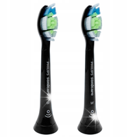 2x KOŃCÓWKA SZCZOTECZKI ELEKTRYCZNEJ PHILIPS DIAMOND CLEAN BLACK HX6061/13