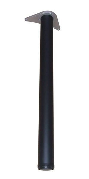 Noga do stołu blatu prosta czarna A 710 zdjęcie 2