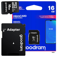 karta pamięci goodram microsd 16gb (m1aa-0160r12)
