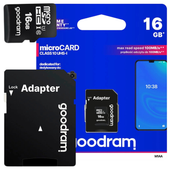 karta pamięci goodram microsd 16gb (m1aa-0160r12)