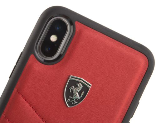 FERRARI HARDCASE FEHQUHCPXRE Apple iPhone X - RED na Arena.pl