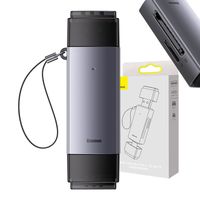 Czytnik Kart Pamięci Baseus USB i USB-C SD TF DO 2TB Szybki