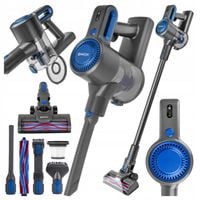 ODKURZACZ BEZPRZEWODOWY RĘCZNY PIONOWY BEZWORKOWY CYKLONOWY SUPER MOC 22KPA