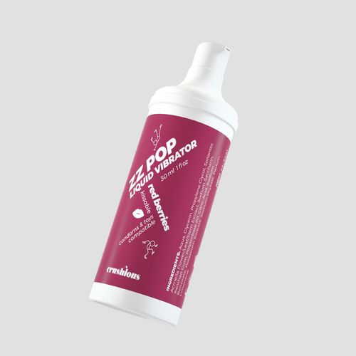 Crushious Zz Pop Liquid Vibrator Red Berries Aroma 30Ml na Arena.pl