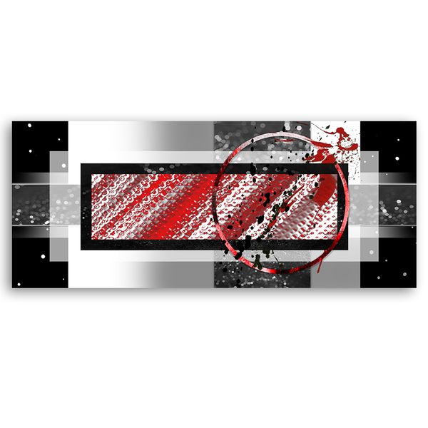 Obraz na płótnie, Abstrakcja geometryczna 120x40 zdjęcie 4