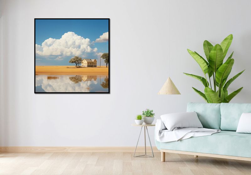 Plakat 100x100cm Domostwo zdjęcie 4