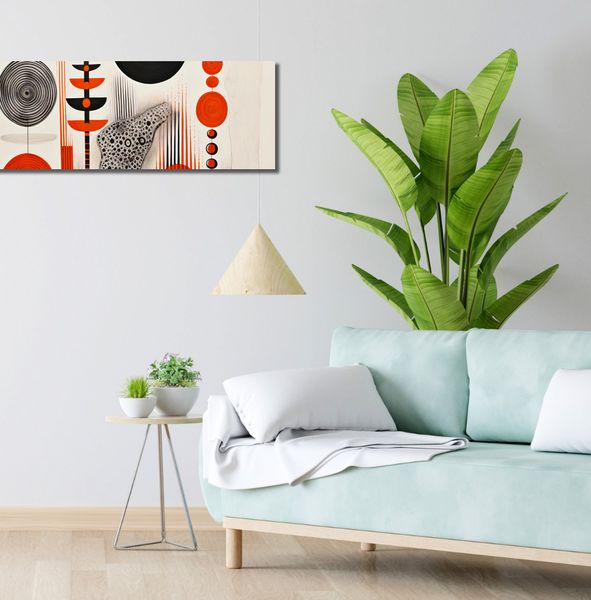 Obraz 90x30cm Kontrastowy Kosmos zdjęcie 2