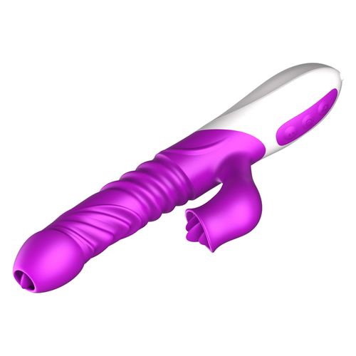 wibrator-silicone vibrator usb 10 function and thrusting function / heating na Arena.pl