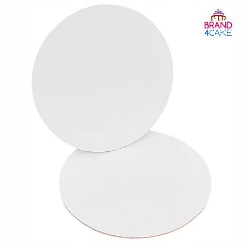 Podkład pod tort HDF BEZZAPACHOWY 30 cm 5 szt Biały Okrągły Brand4Cake na Arena.pl