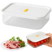 Pojemnik na żywność z pokrywką hermetyczny organizer do kuchni 600 ml