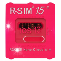 KARTA R-SIM 15 SIMLOCK DO IPHONE XR PRO MAX 12 11 X 9 8 7 IOS APPLE
