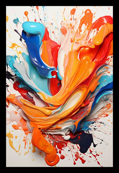 Plakat 20x30cm Taneczne Fale zdjęcie 2