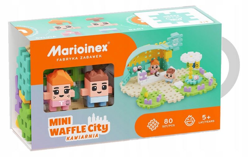 MINI WAFLE KLOCKI Kawiarnia 80 EL MARIOINEX City zdjęcie 4