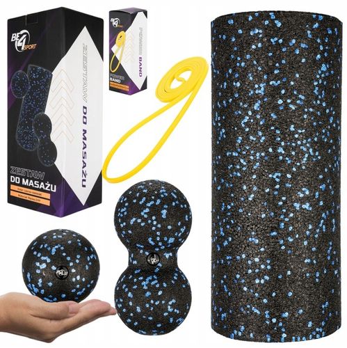 ZESTAW ROLLERÓW DO MASAŻU EPP 3W1 GRATIS GUMA OPOROWA POWER BAND OPÓR 2-7kg na Arena.pl