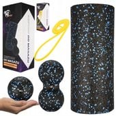 ZESTAW ROLLERÓW DO MASAŻU EPP 3W1 GRATIS GUMA OPOROWA POWER BAND OPÓR