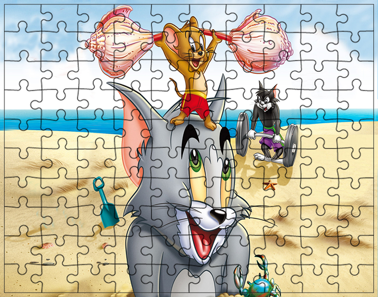 Puzzle Tom i Jerry zdjęcie 1