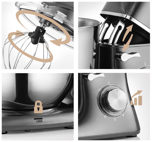 EBOOK ROBOT KUCHENNY PLANETARNY MASZYNKA DO MIĘSA MIKSER BLENDER 2300 zdjęcie 2