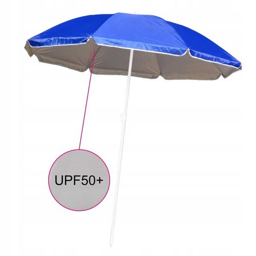 Parasol plażowy ogrodowy UPF50+ Captain Mike na Arena.pl