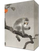 Obraz 20x30cm Monkey 3, Koson Japoński Vintage do Salonu