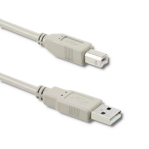 Qoltec Kabel USB 2.0 do drukarki A męski | B męski | 3m zdjęcie 1