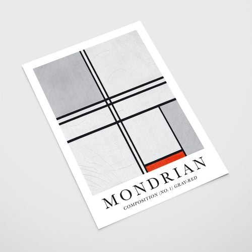 Plakat cyfrowy do wydruku Mondrian na Arena.pl