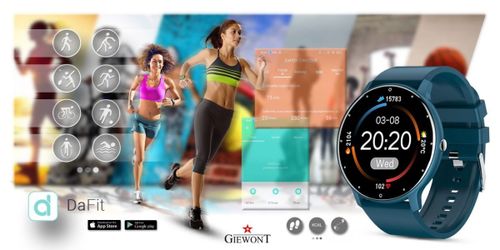 Smartwatch Giewont GW120-4 Niebieski-Niebieski na Arena.pl