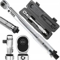 MOCNY Klucz Dynamometryczny z Blokadą Blokada 5-25Nm 1/4 Dwukierunkowy Etui