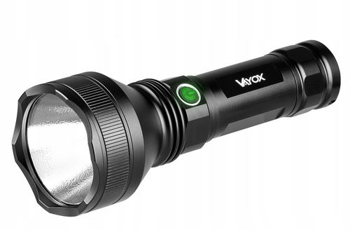 LATARKA LED TAKTYCZNA WOJSKOWA LAMPA AKUMULATOROWA IPX5 USB-C EDC PRO VAYOX na Arena.pl