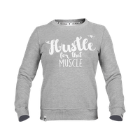 Trec - Bluza damska TW SWEATSHIRT TRECGIRL 08 STRONG GREY XS