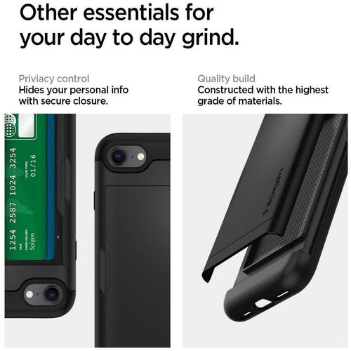 SPIGEN SLIM ARMOR CS IPHONE 7/8/SE 2020 BLACK na Arena.pl
